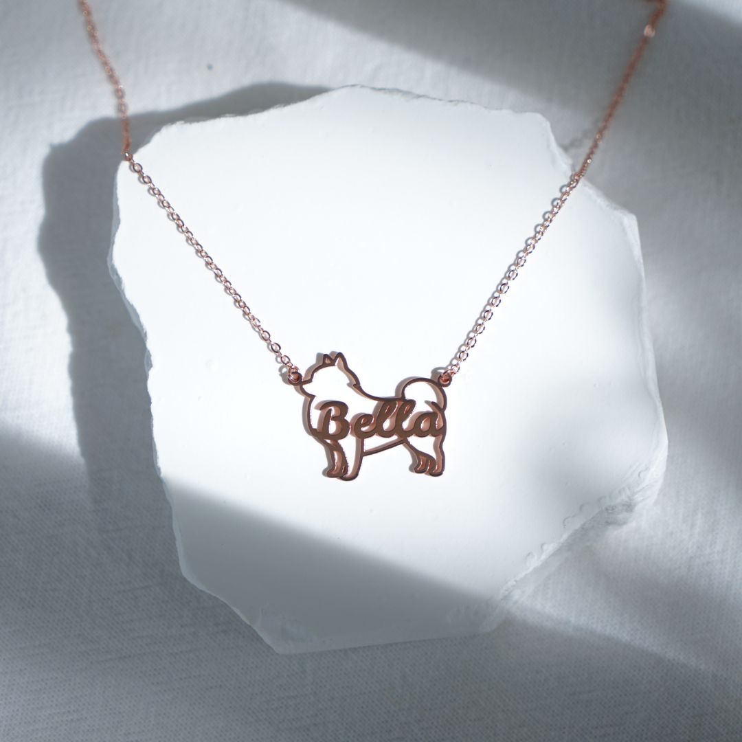 Dog_Name_silhouette_Rosegold