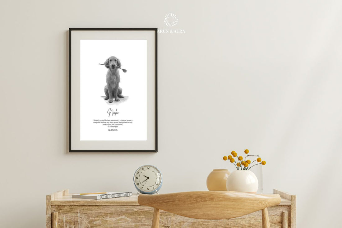Creating a Memorial Space of Personalized Pet Portrait
