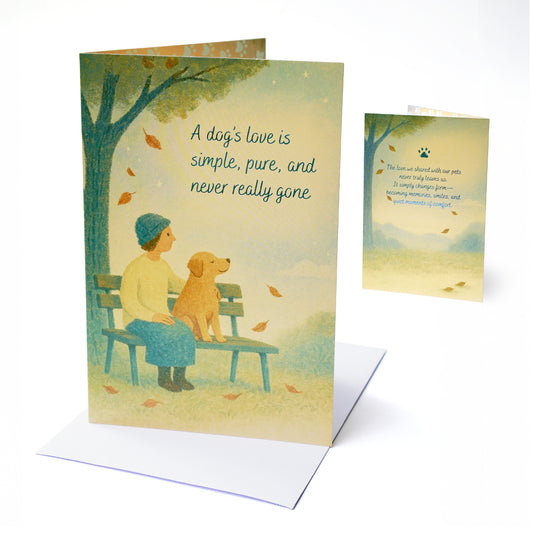 Dog Sympathy Card
