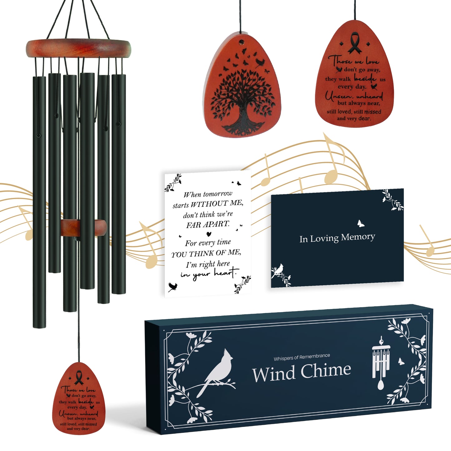 Sympathy Wind Chime 37 Inches