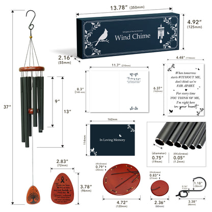 Sympathy Wind Chime 37 Inches