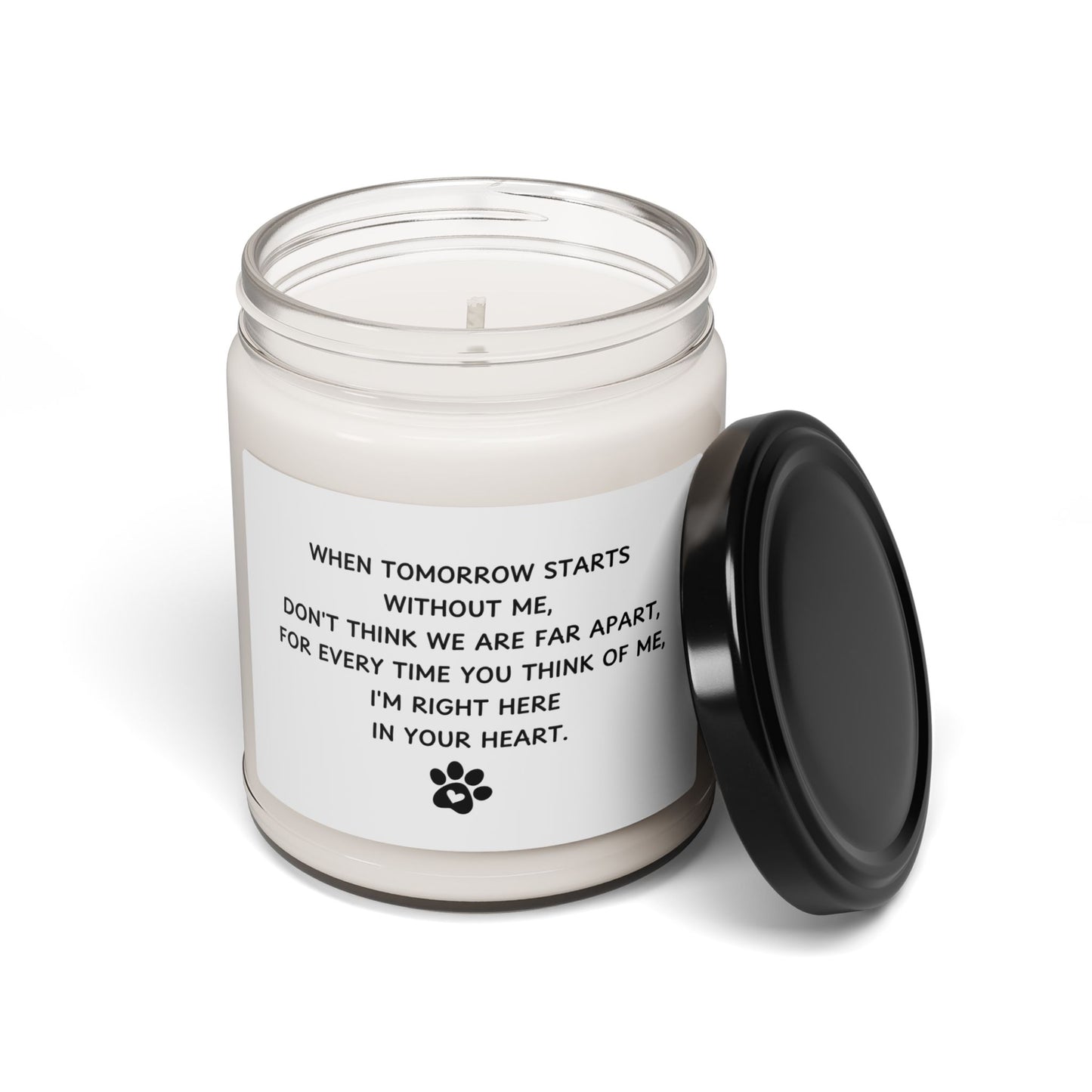 Pet Sympathy Scented Soy Candle Gifts