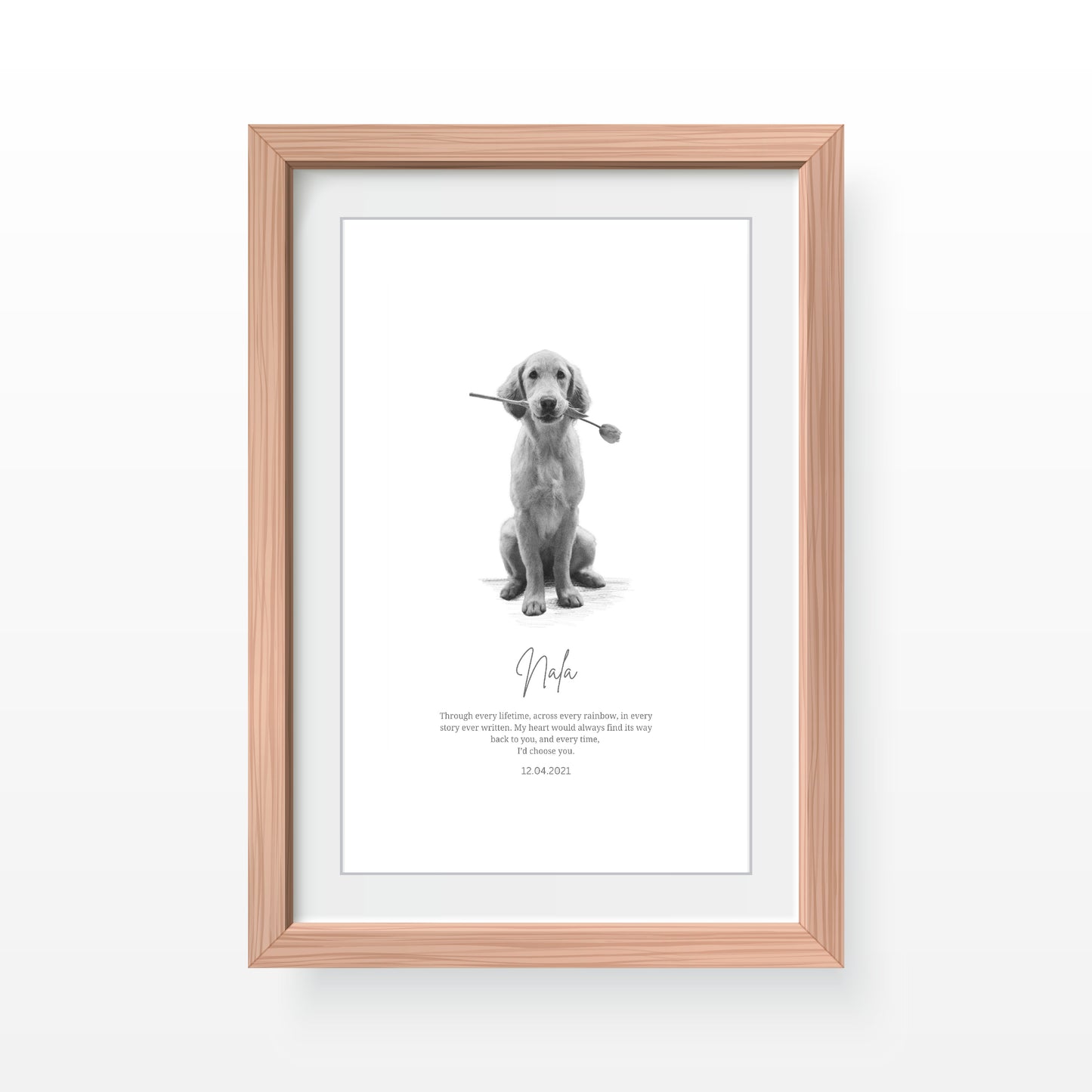 Beech_frame_Pet_Portrait