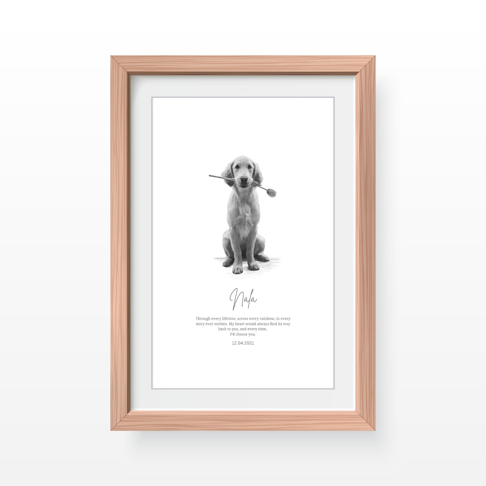 Beech_frame_Pet_Portrait