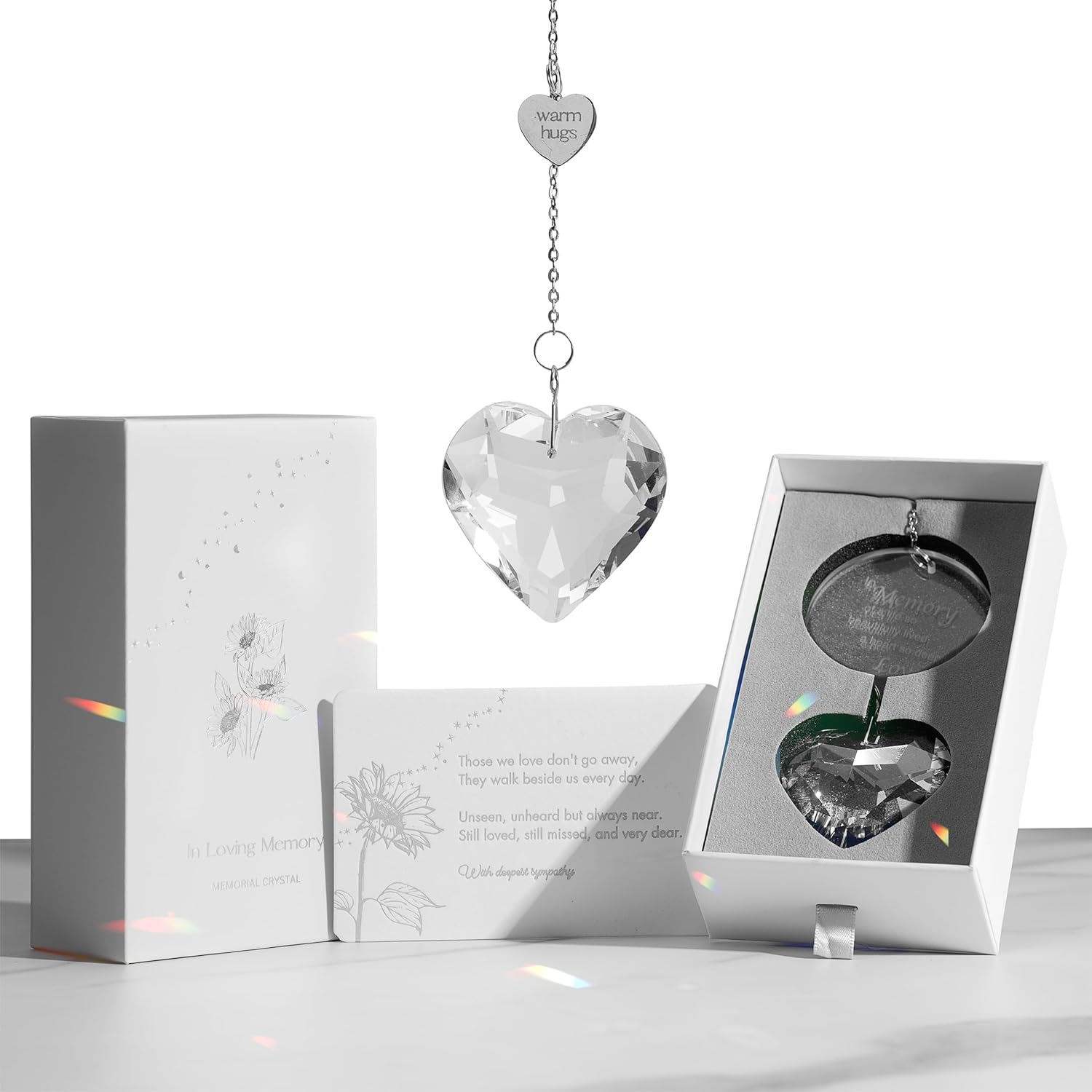Crystal Memorial Sun Catcher Keepsakes