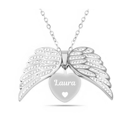 heart personalized jewelry silver