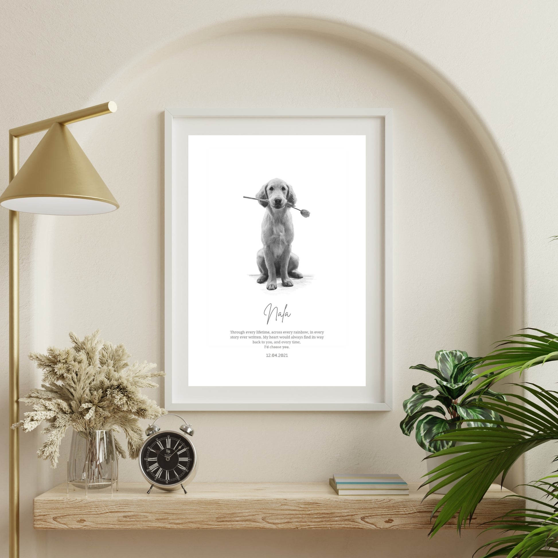 pet_portrait_customized_living_room