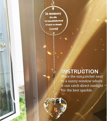 sun-catcher keepsake sympathy gift
